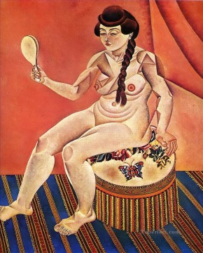 Joan Works - Nude with Mirror Joan Miro